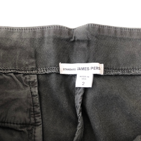 James Perse black cotton pants - dark grey - skinny - size 2 - Picture 4 of 6